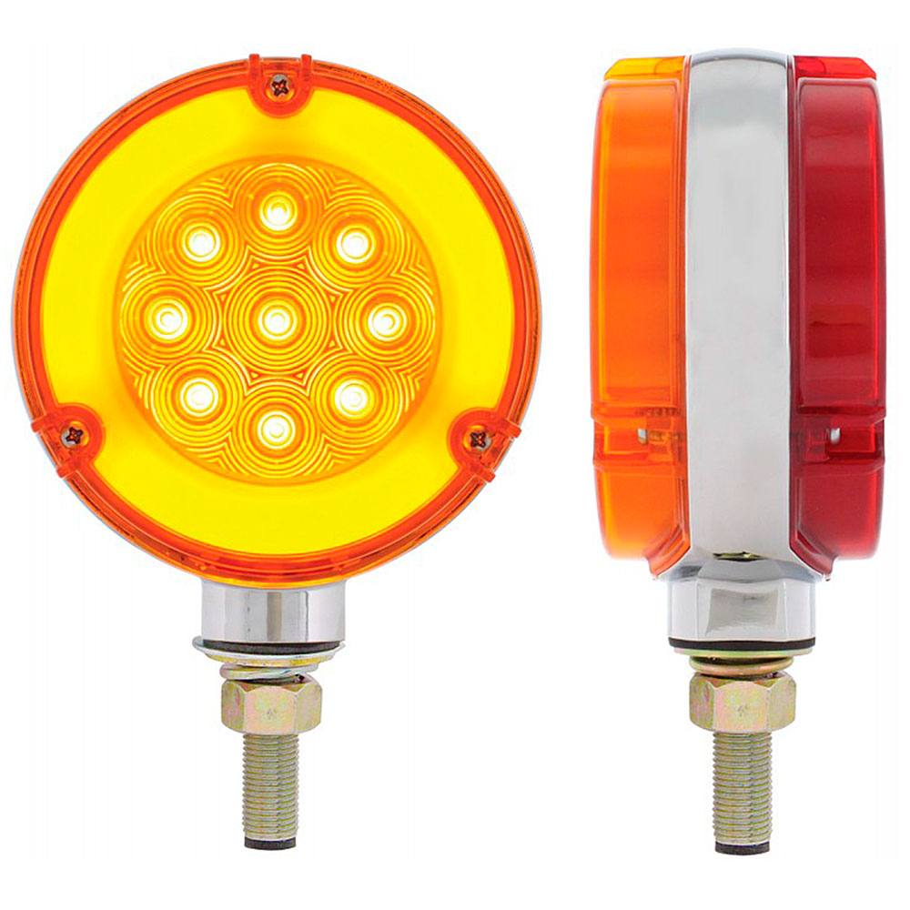 4" 27 LED Round Double Face GLO Light
