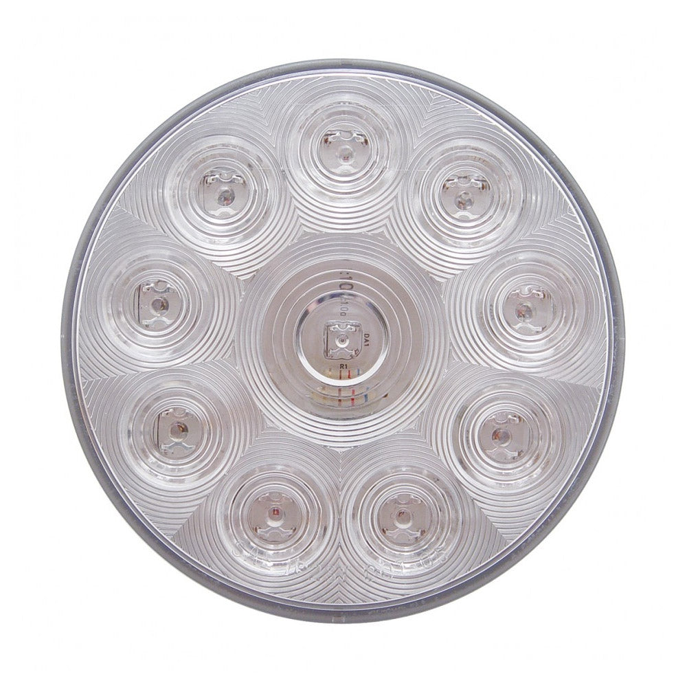 4" Red 10 LED Stop, Turn, & Tail Light