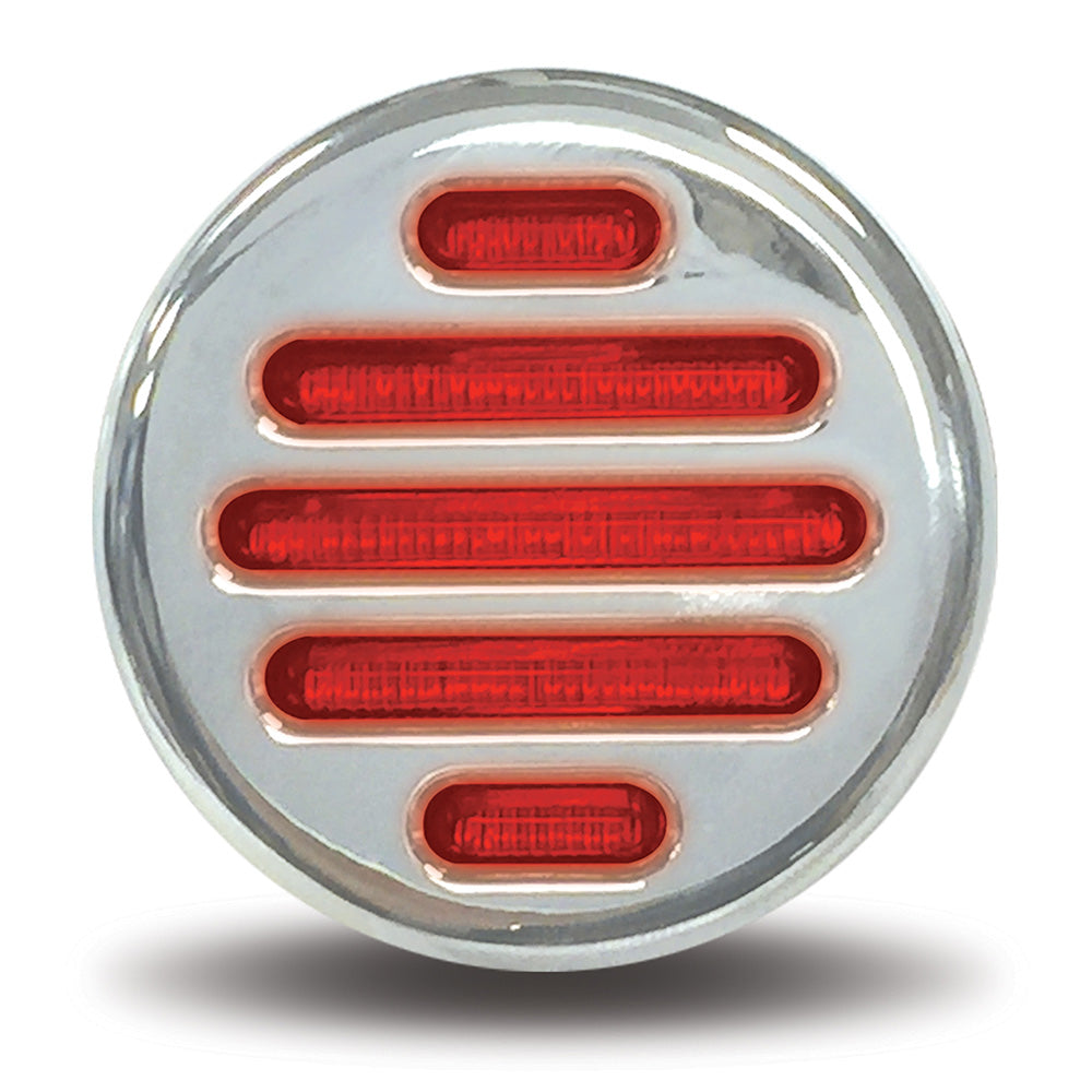 2" Red/Blue Flatline Dual Color LED Light