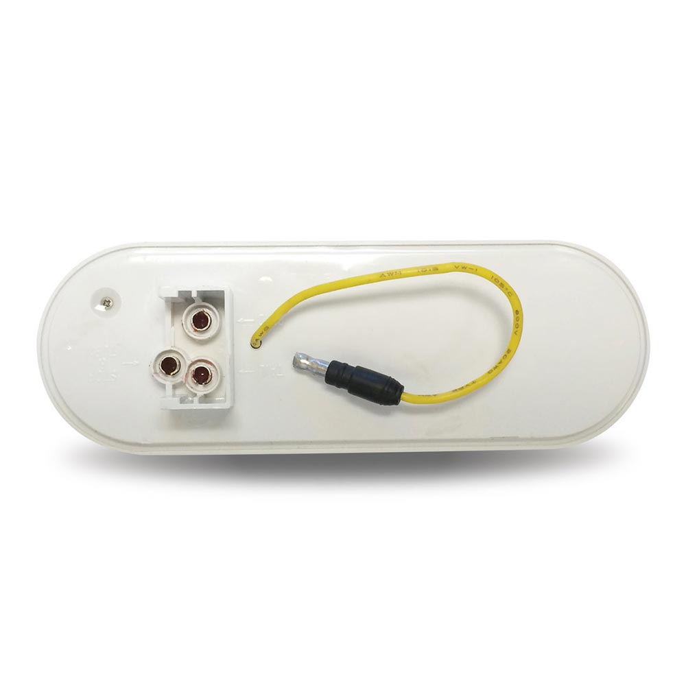 6" 12 LED Oval Dual Revolution Light