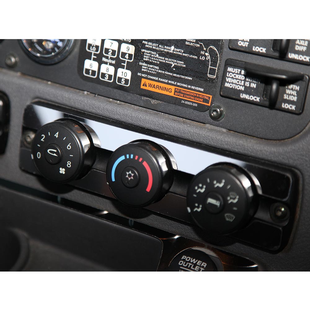Freightliner Cascadia Climate Controls Trim