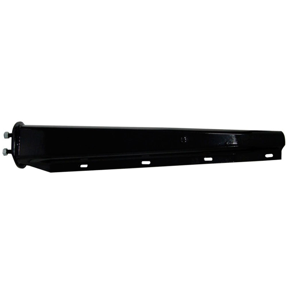 2" Straight Mud Flap Hangers Black
