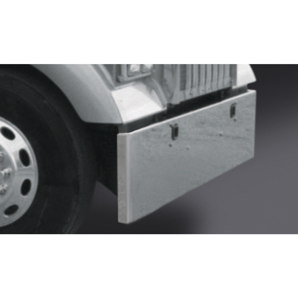 Kenworth W900L 18-Inch Boxed End Chrome Bumper