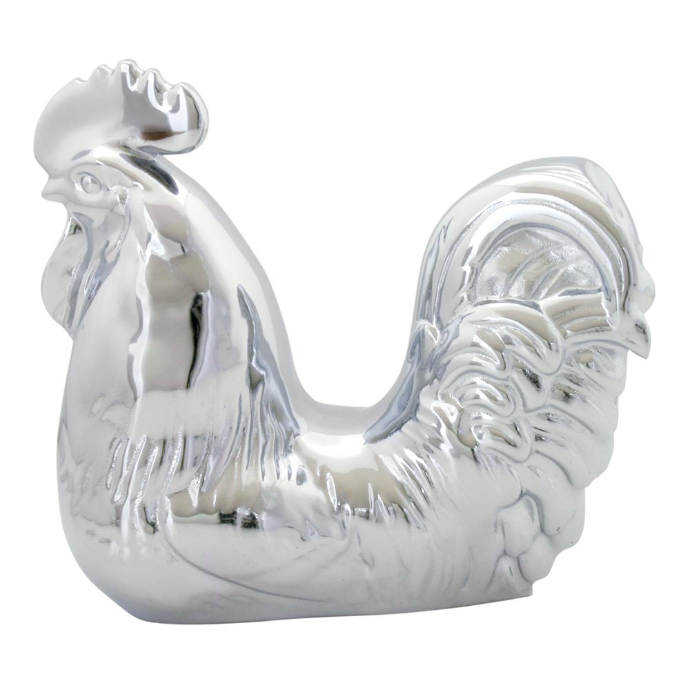 Chrome Rooster Hood Ornament