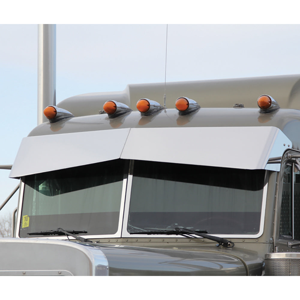Peterbilt 14" Un-Tie Blind Mount Visor