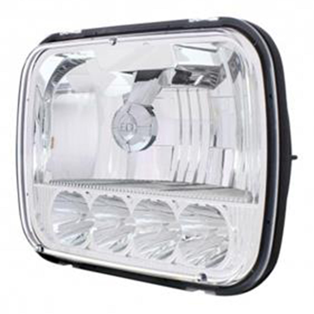 5" x 7" High/Low Beam Ultralit LED Crystal Headlight
