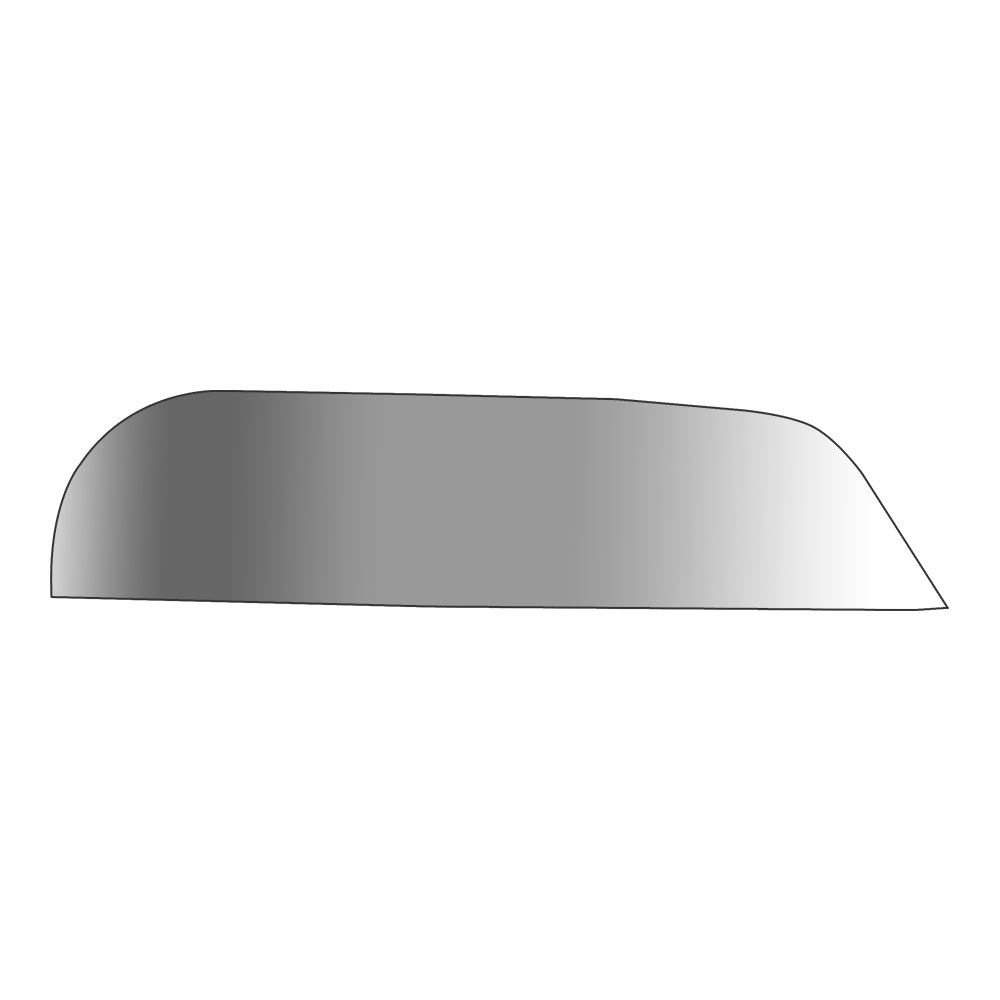 7" Chop Top Door Trim for Freightliner Cascadia without Wind Vanes