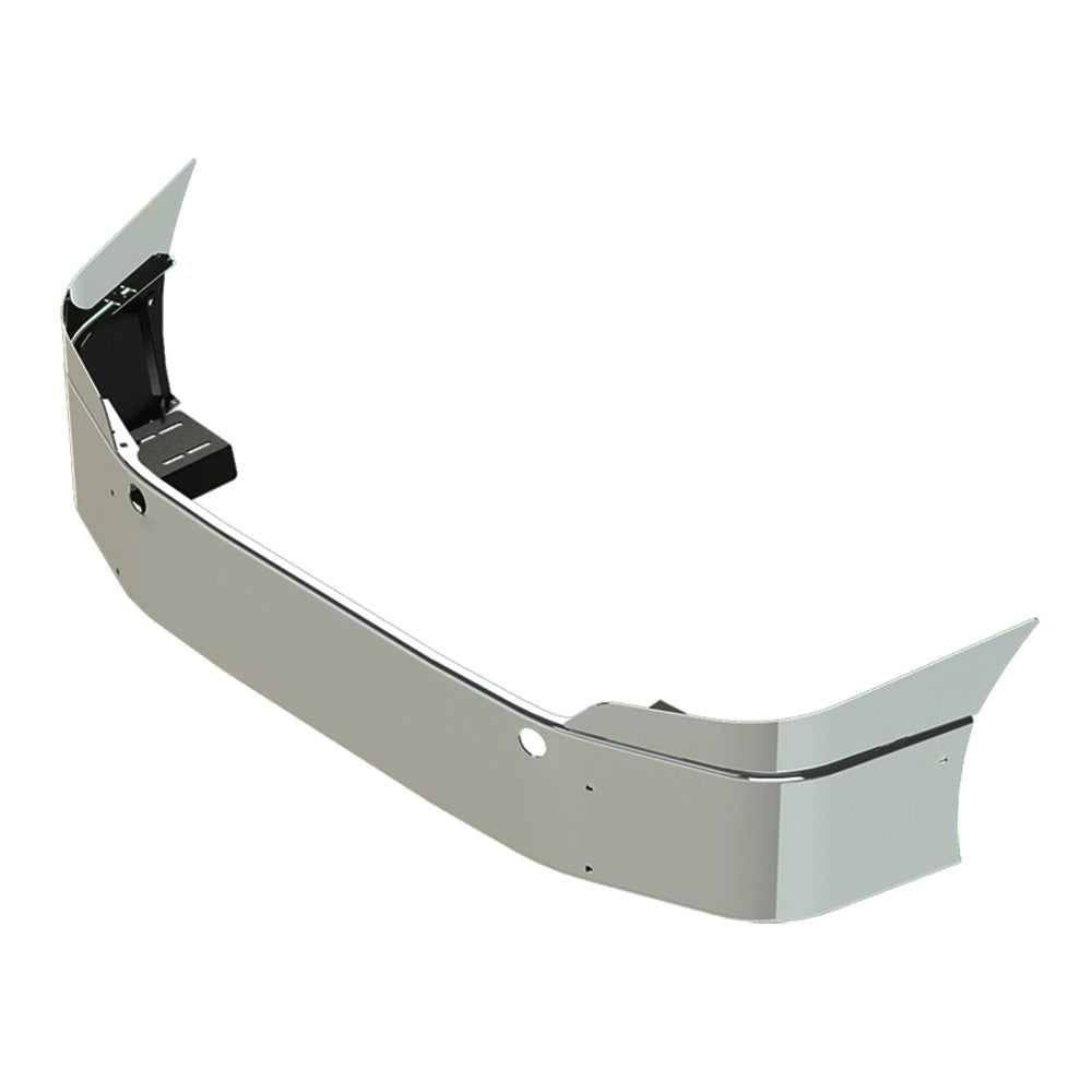 Freightliner Cascadia 14" Set Back Chrome Bumper
