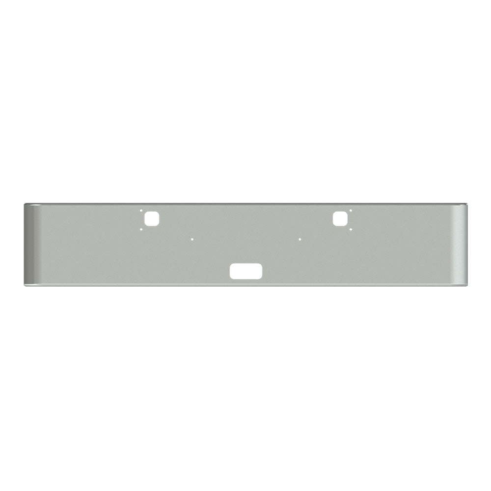 Kenworth W900L 18-Inch Texas Square Chrome Bumper