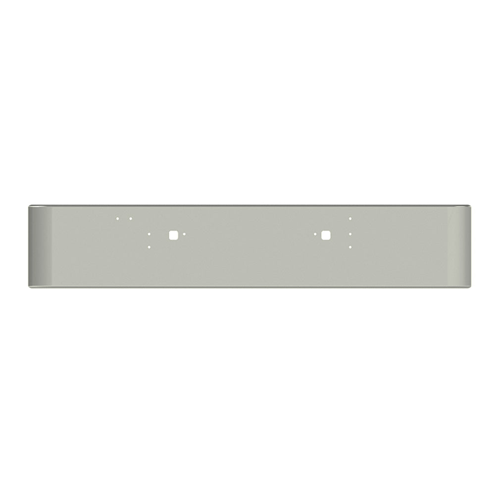 International 9300 18" Chrome Texas Square Bumper