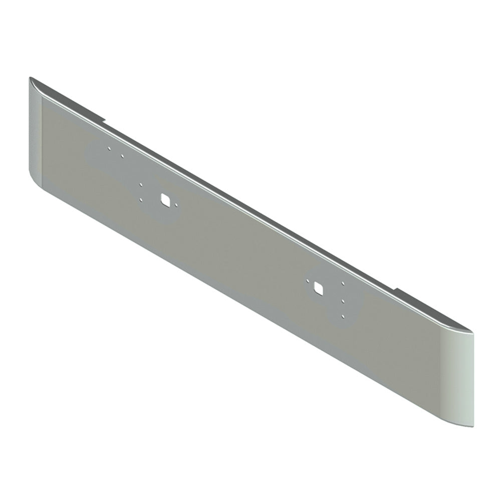 International 9300 18" Chrome Texas Square Bumper