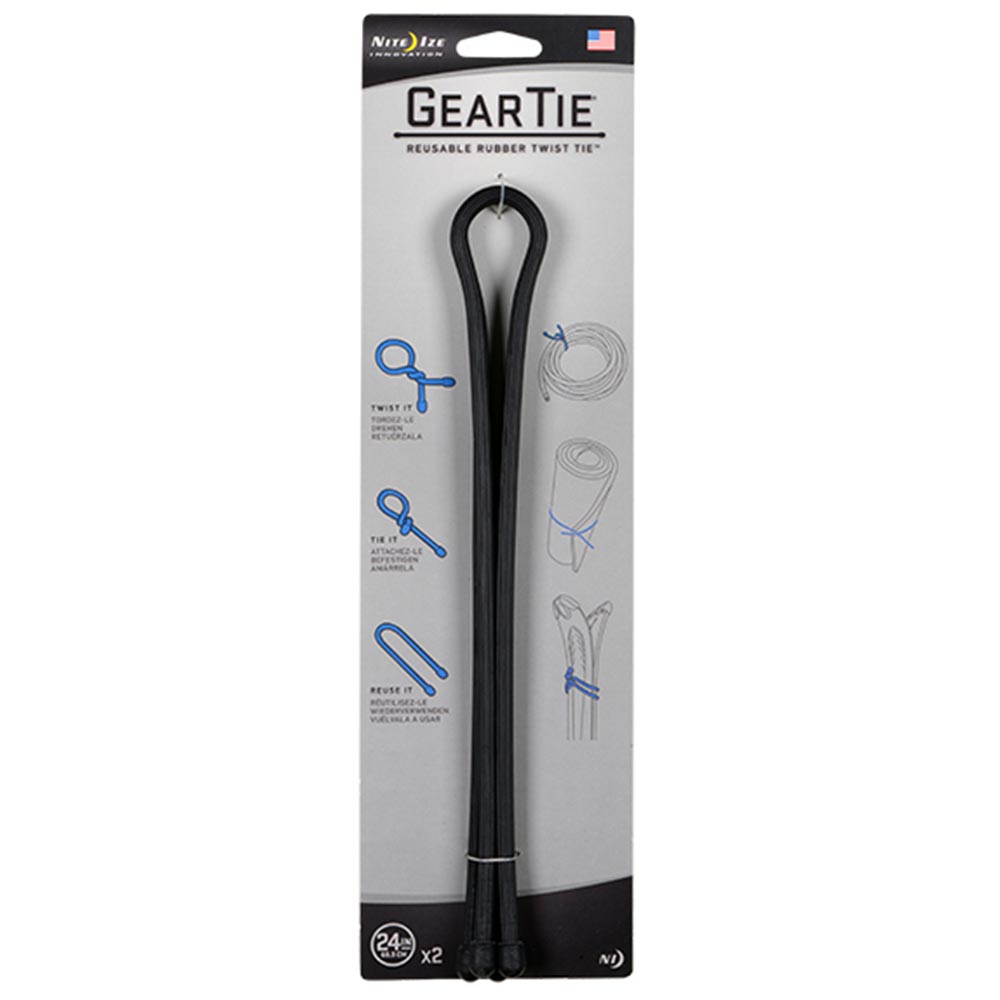 GearTie Reusable Rubber Twist Tie (PR)
