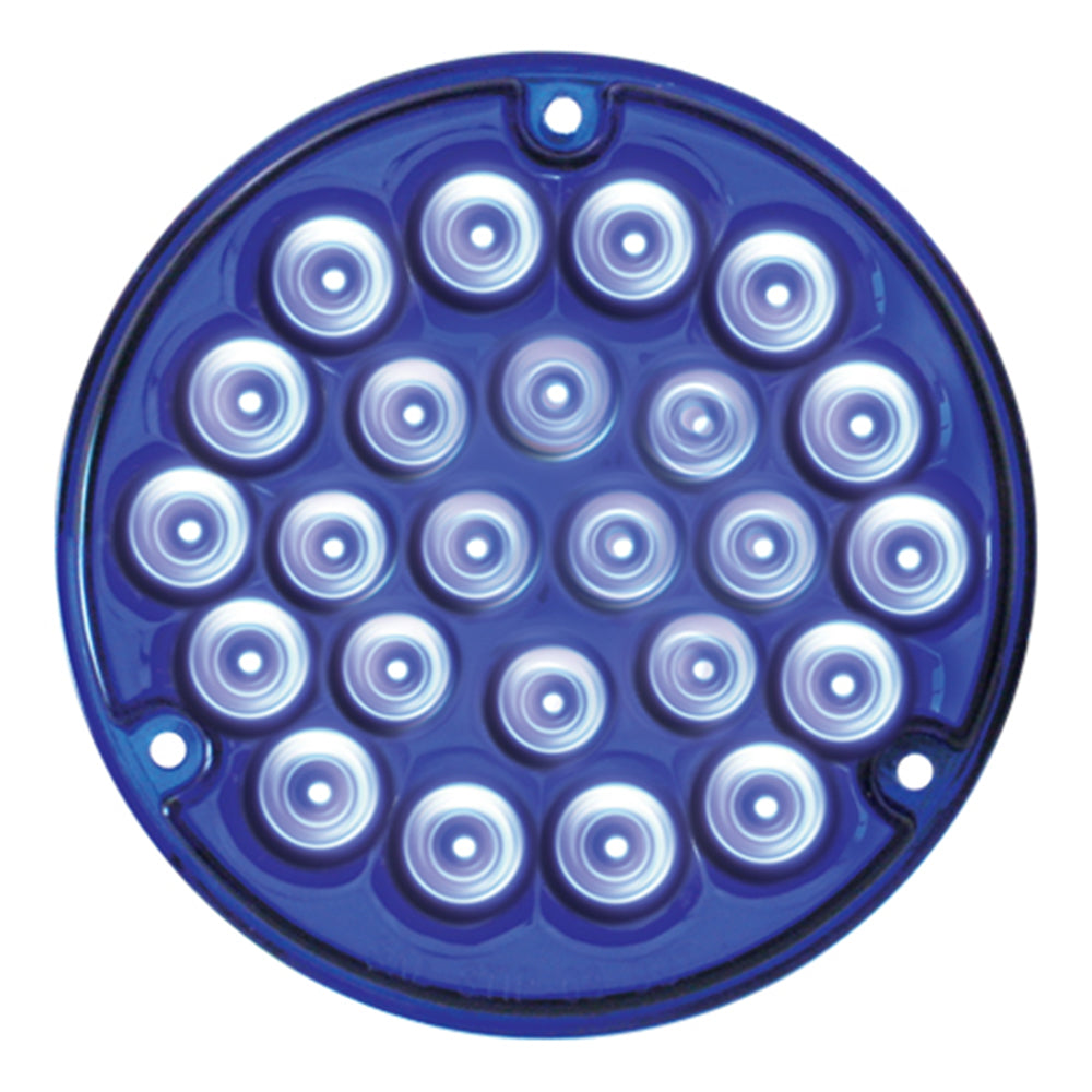 4" Round Pearl LED Light with 1157 Plug