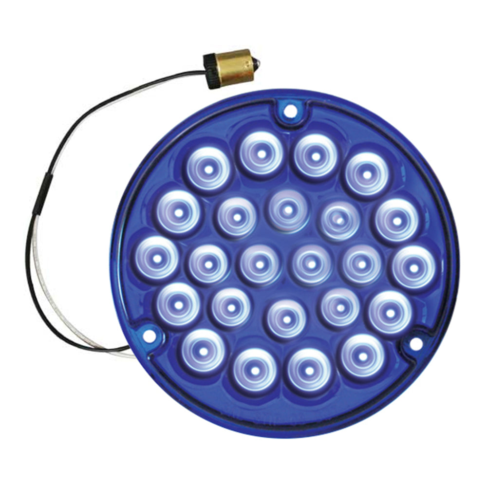 4" Round Pearl LED Light with 1156 Plug