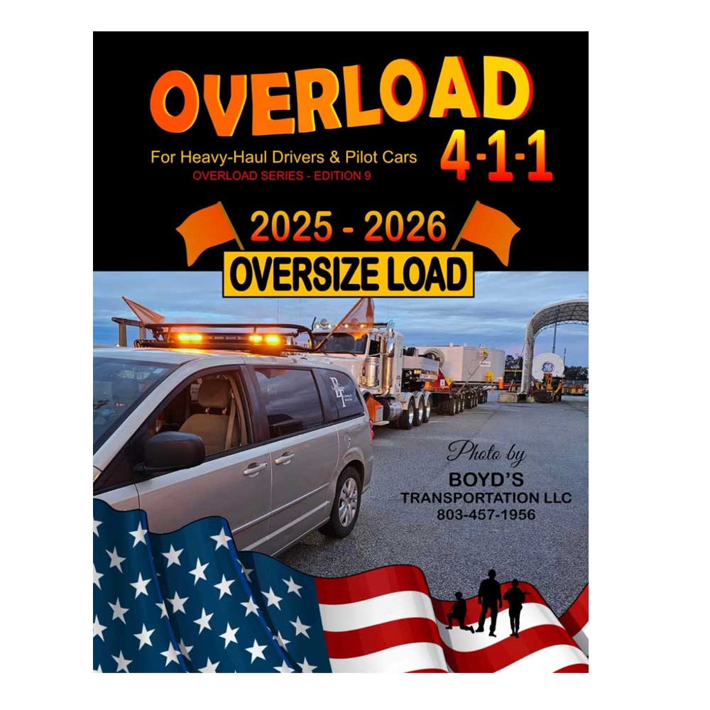 Overload 411 Companion for Heavy-Haul Drivers and Pilot Cars