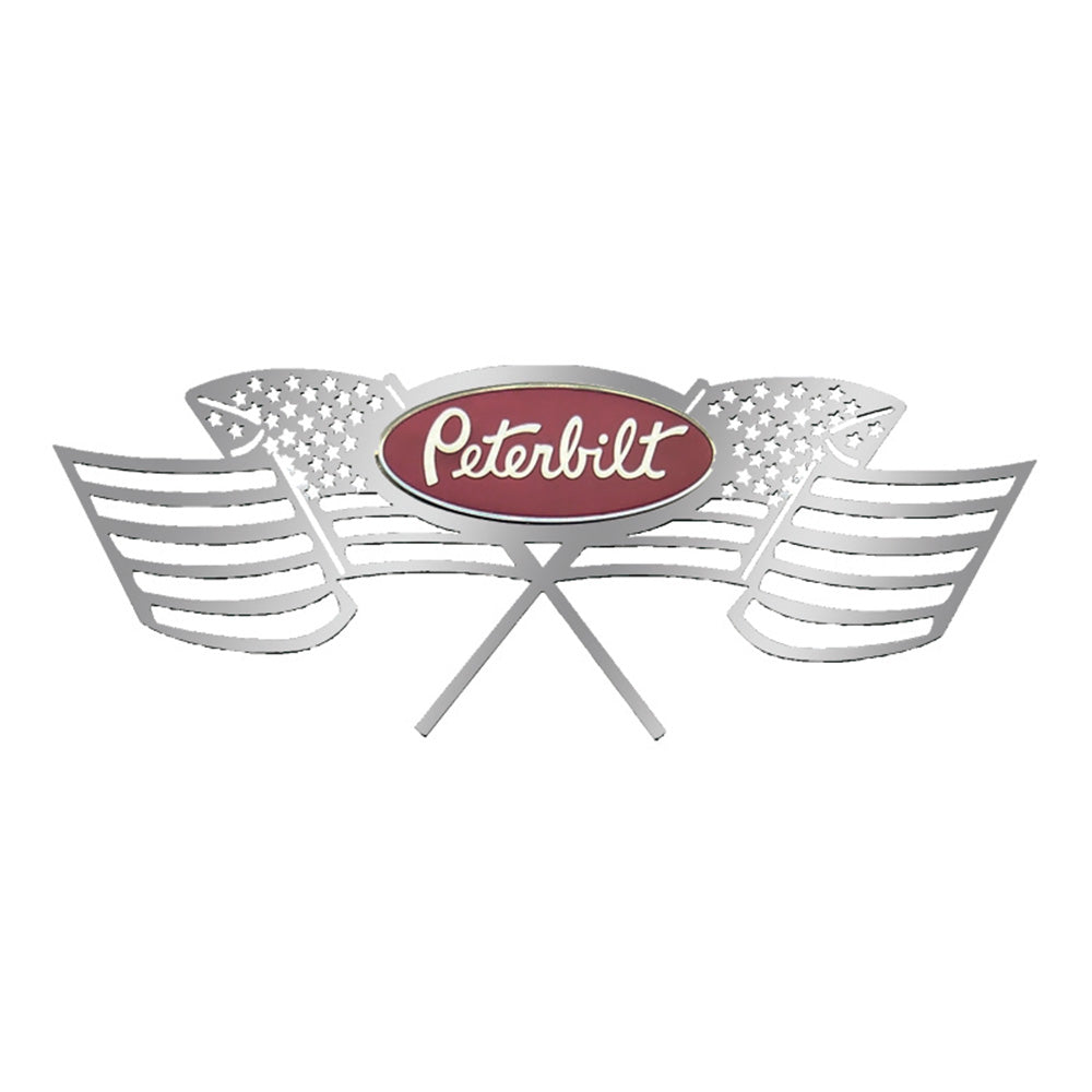 Peterbilt Old Glory Logo Trim