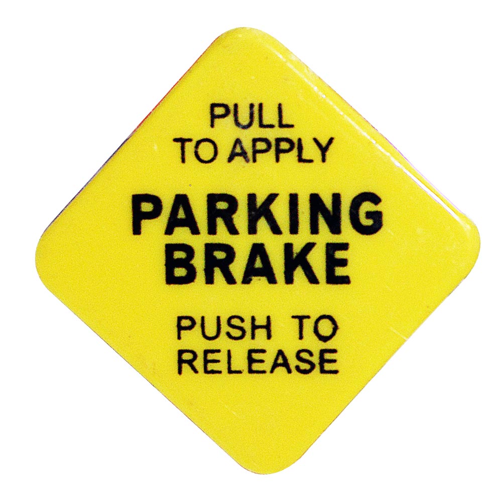 OEM Style Yellow Tractor Parking Brake Knob