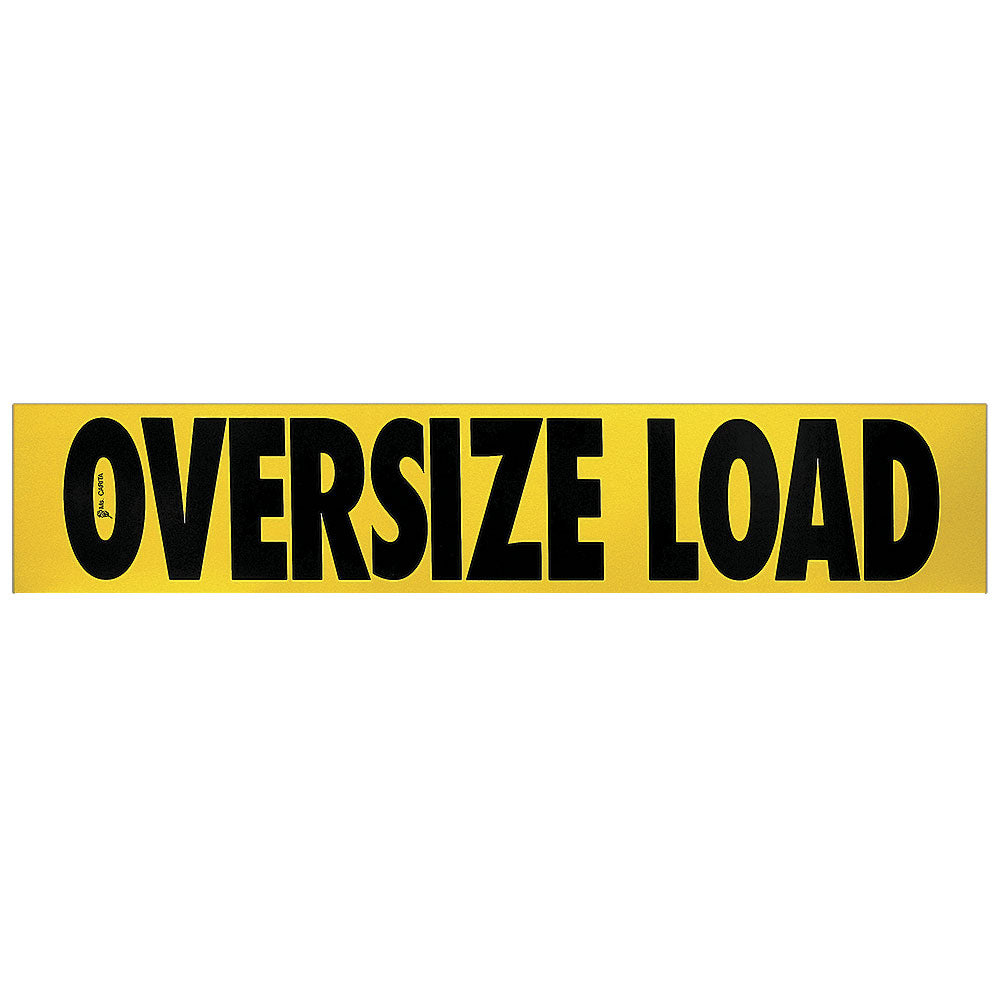 12" x 60" Wood Escort Vehicle Oversize Load Sign