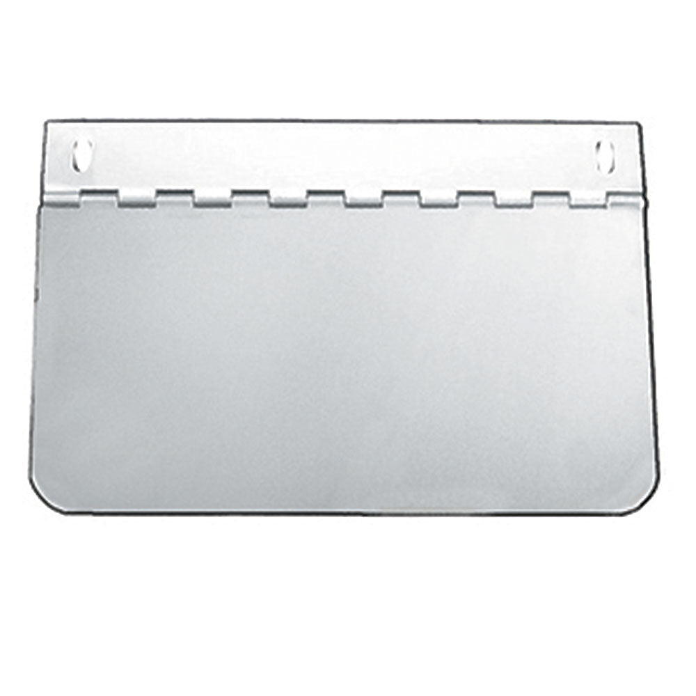 Hinged Permit Holder 4" x 8" Stainless Steel