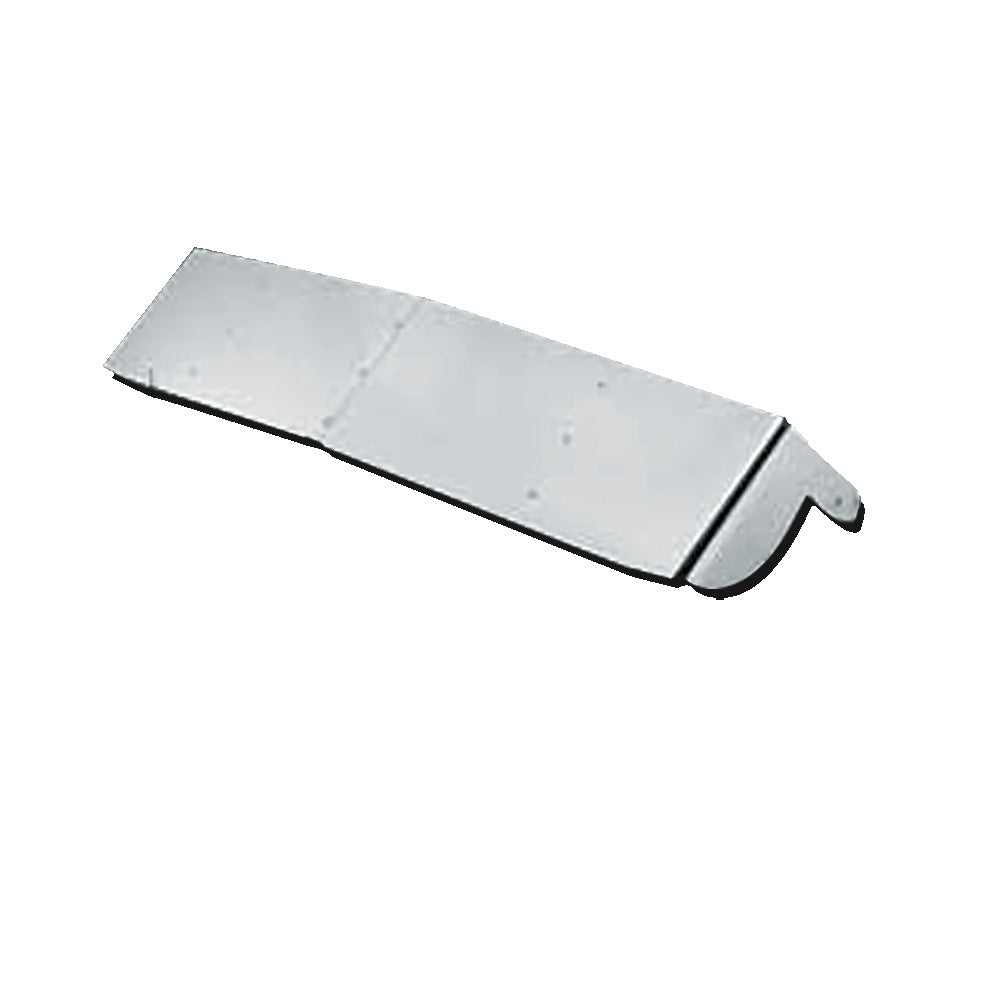 Freightliner Coronado, Columbia Stainless Steel 14" Drop Visor