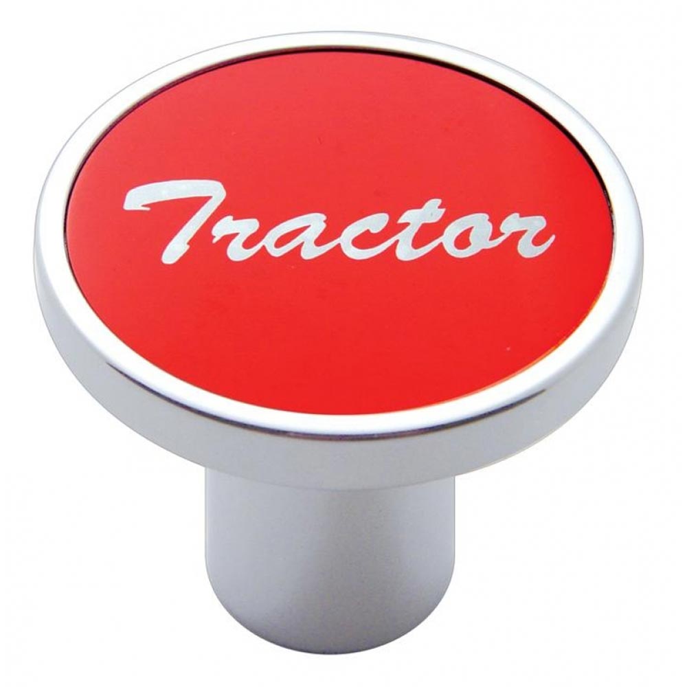 "Tractor" Sticker Aluminum Air Valve Knob
