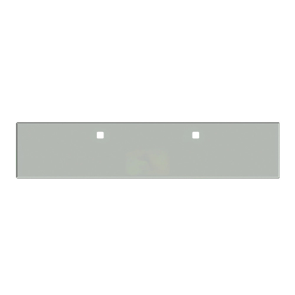 Peterbilt 389 20" Boxed End Chrome Bumper