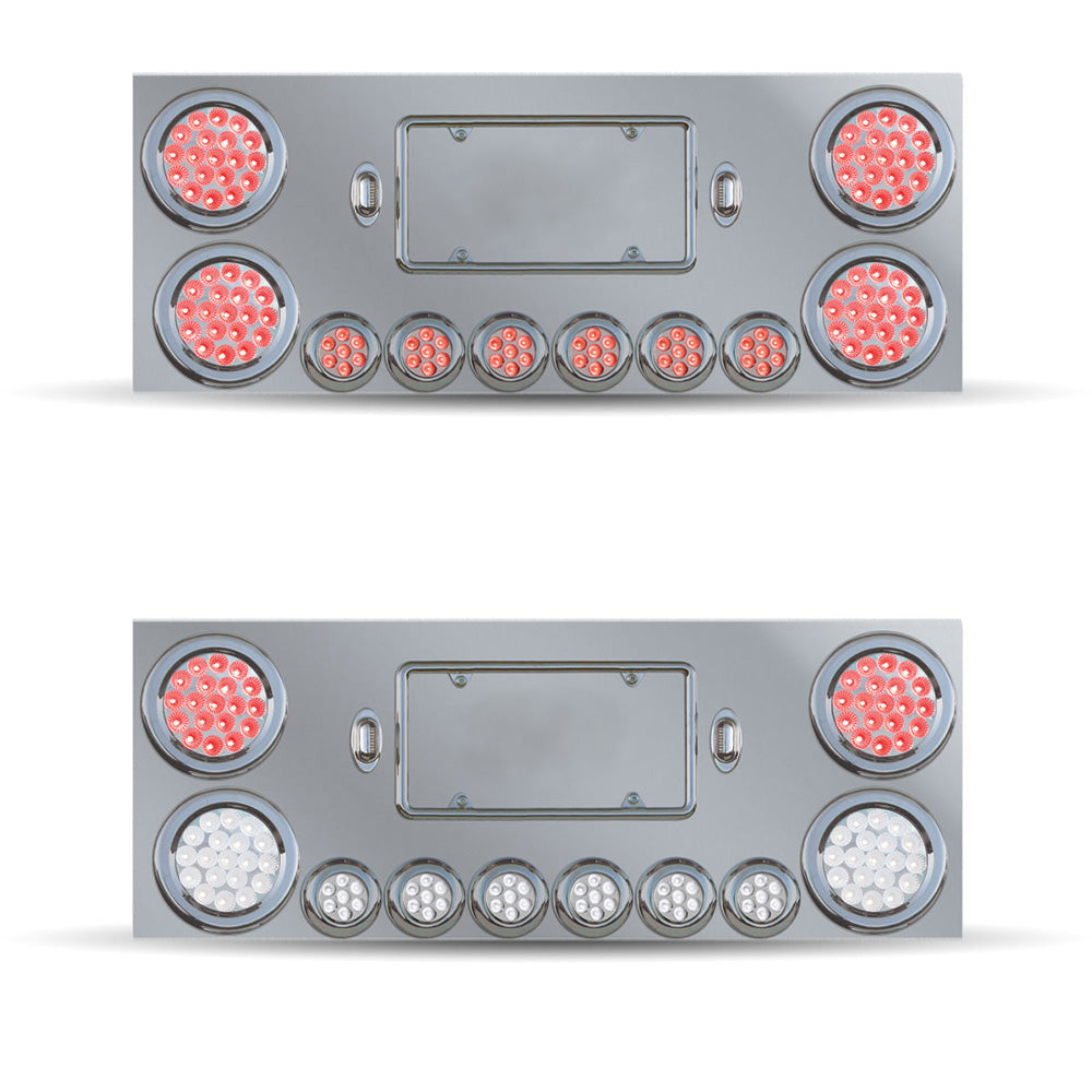 Stainless Steel Dual Revolution LED Center Panel