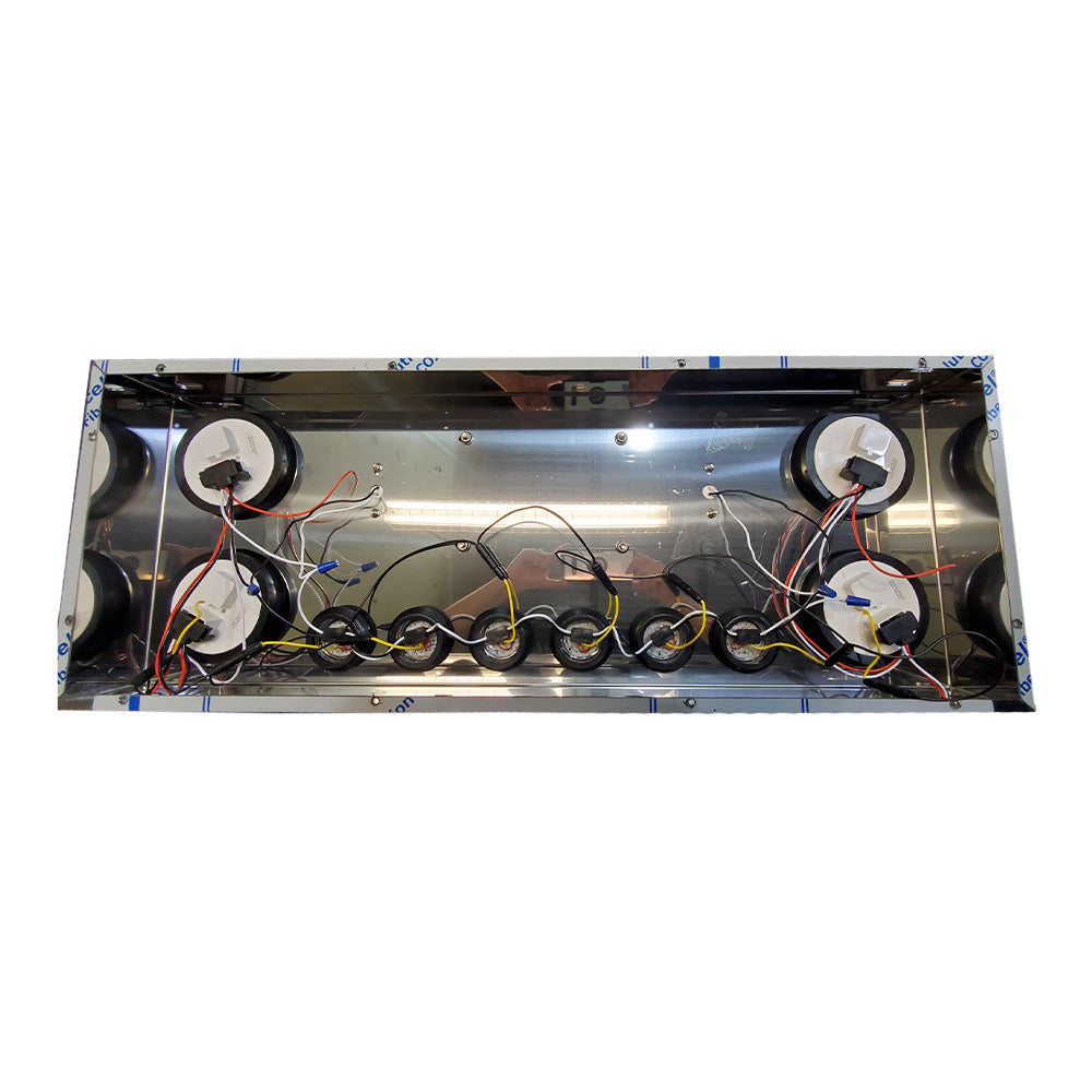Stainless Steel Dual Revolution LED Center Panel