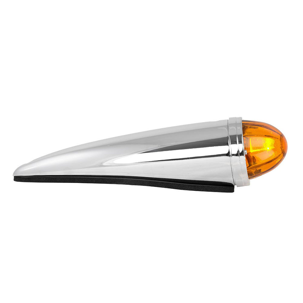 Classic Incandescent Cab Light with Watermelon Glass Lens