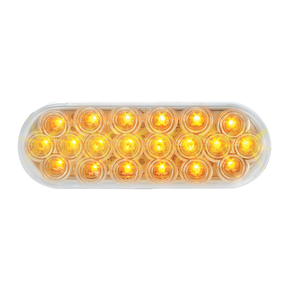 6" Oval 20 LED Light