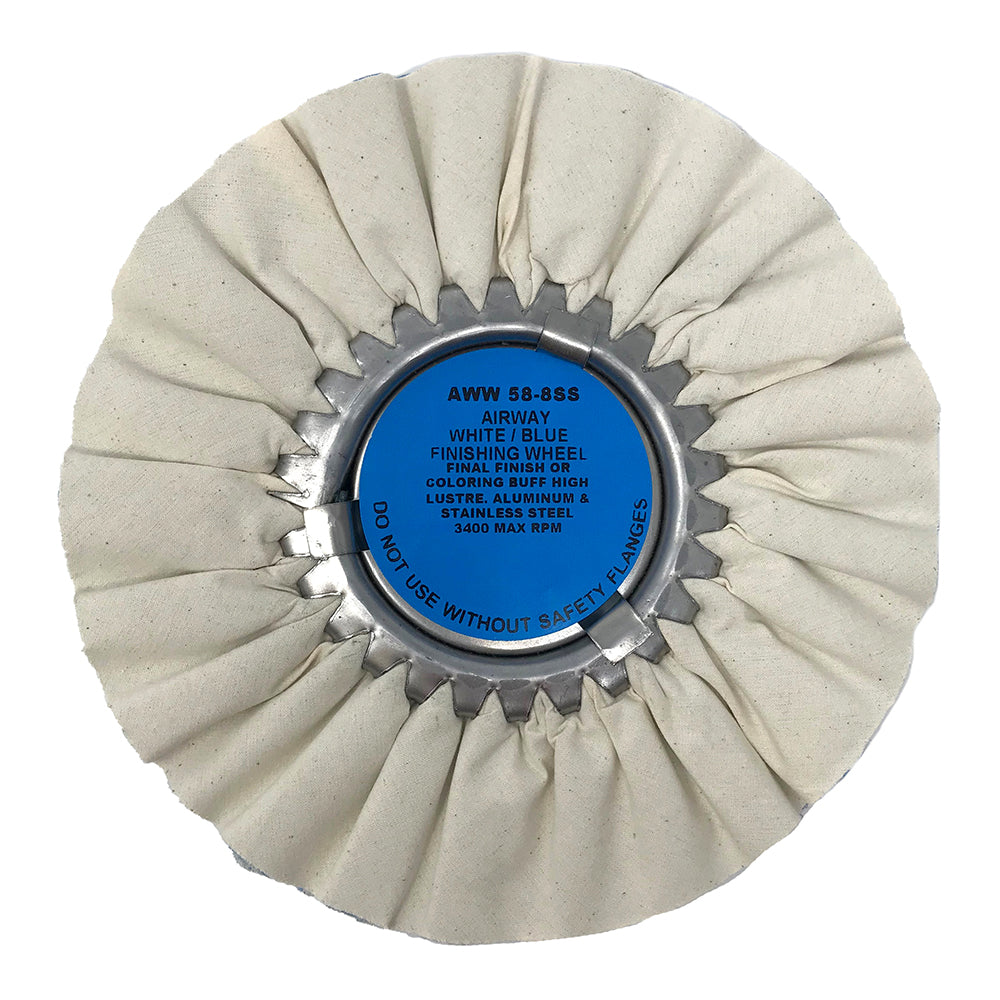Zephyr 8" Super Shine Airway Buffing Wheel