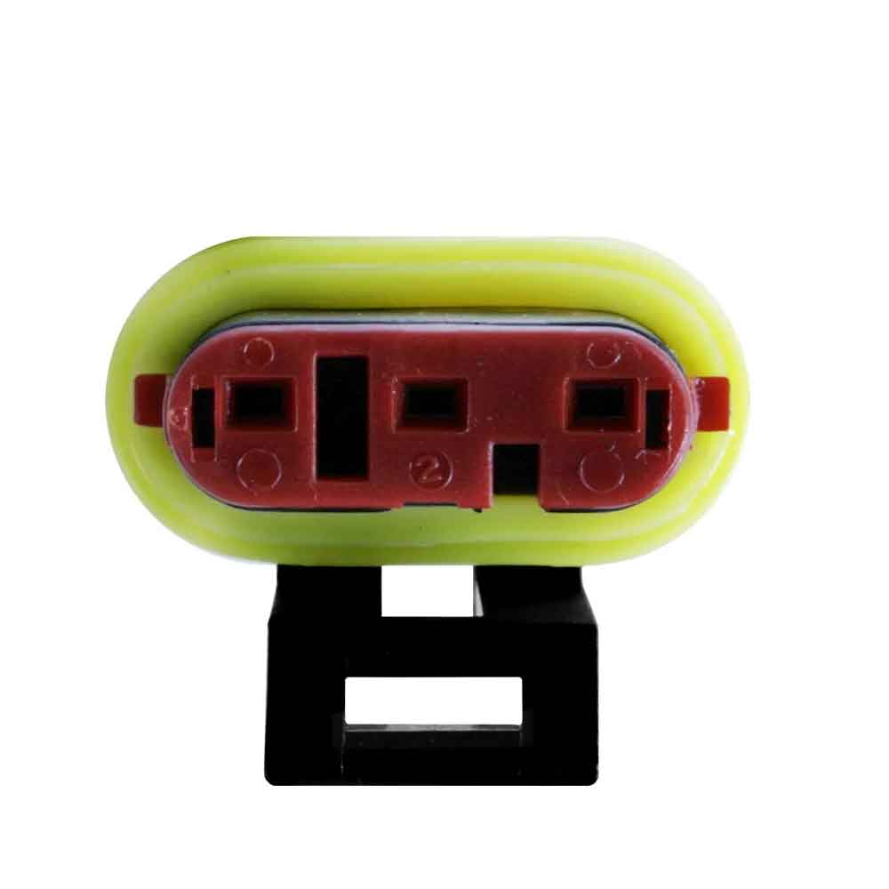 3-Pin Pigtail Plug 8" Lead