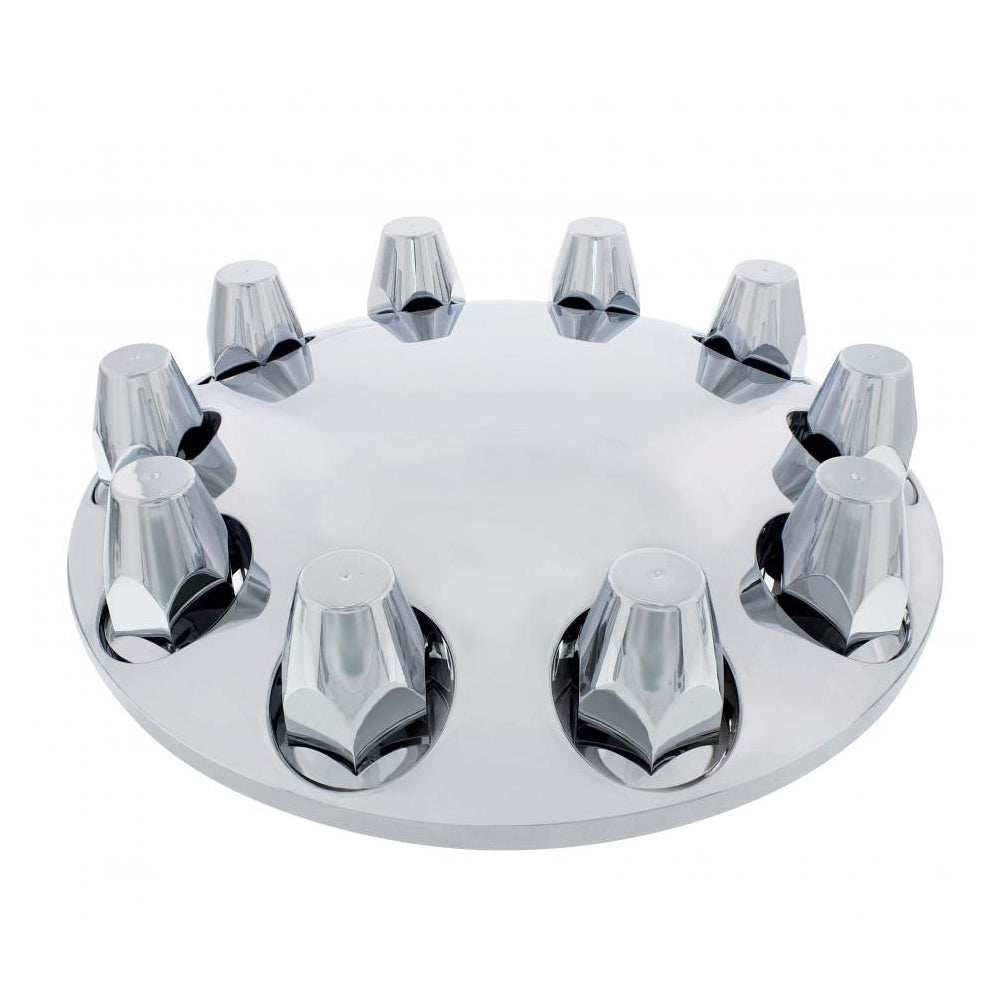 33mm Thread-On Moon Style Front Axle Cover Set