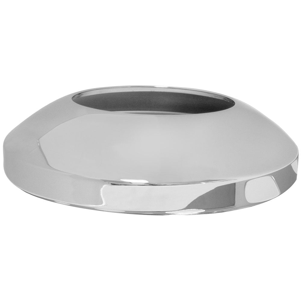 Chr. Rear Hubdometer Hubcap 8.5" Axle, 3/4" Studs