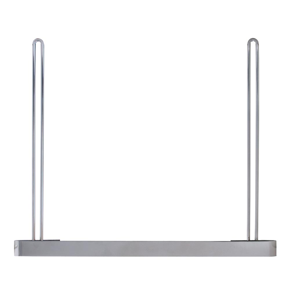 24" x 21" Chrome Anti-Sail Mud Flap Holder (EA)