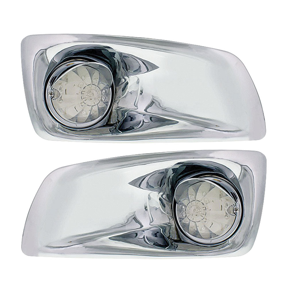 Kenworth T660 Front Bumper Light with Visor