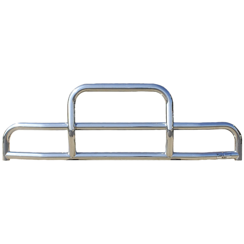Tuff Guard II Polished Stainless Steel Bumper Guard with 15-Degree Bend