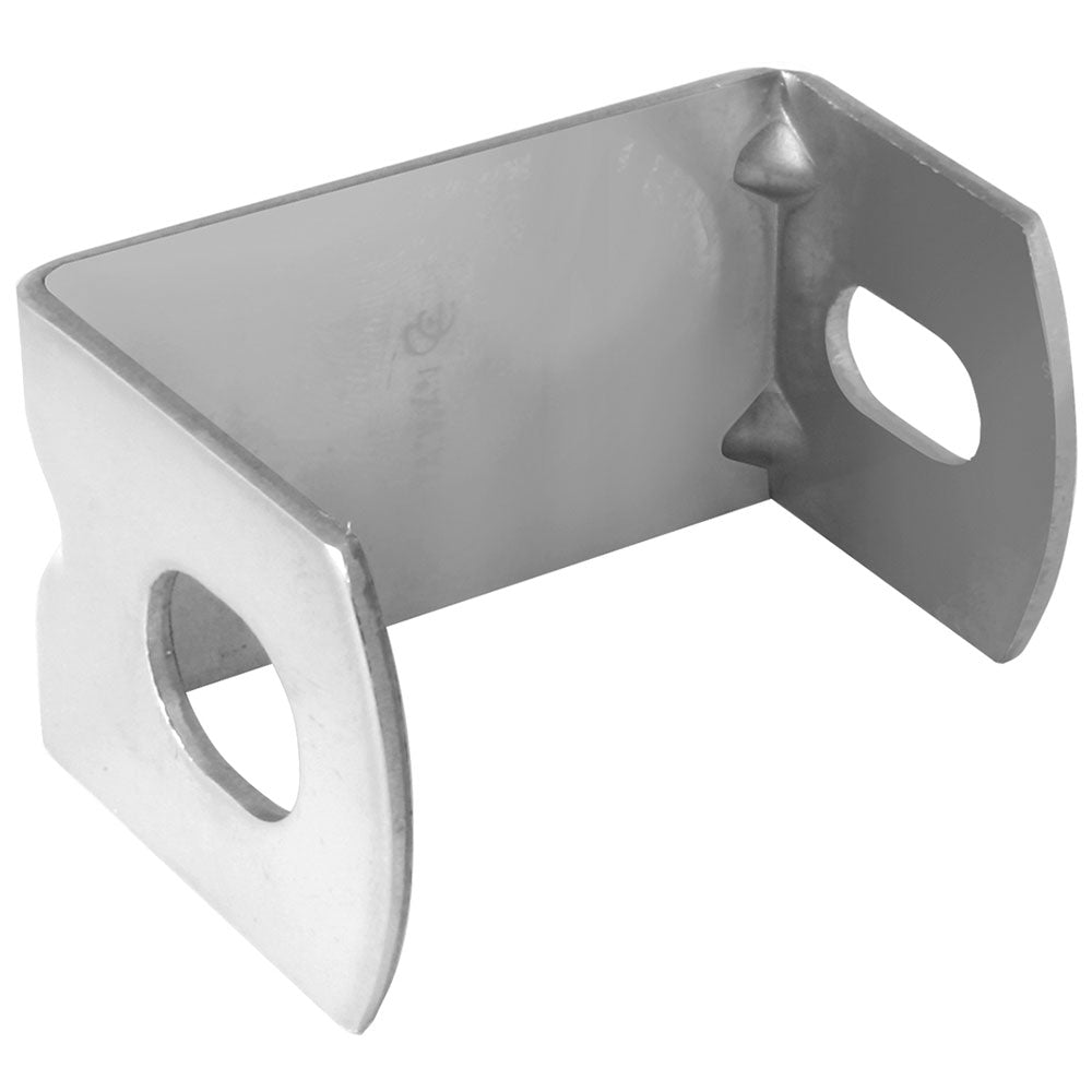 SS U SHAPE MIRROR BRKT 1 5/8 x 2 3/8 x 1 1/4