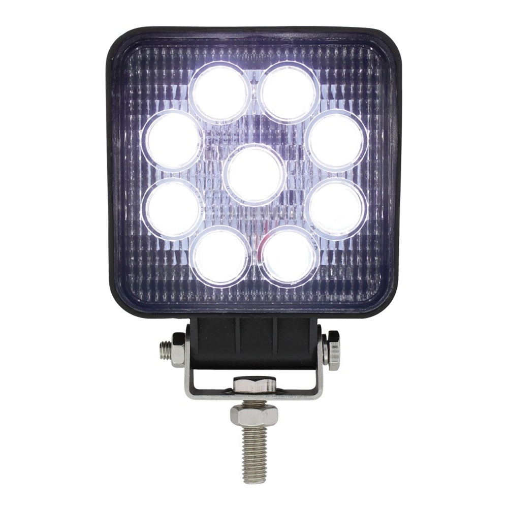 4" 9 LED Square Flood Work Light