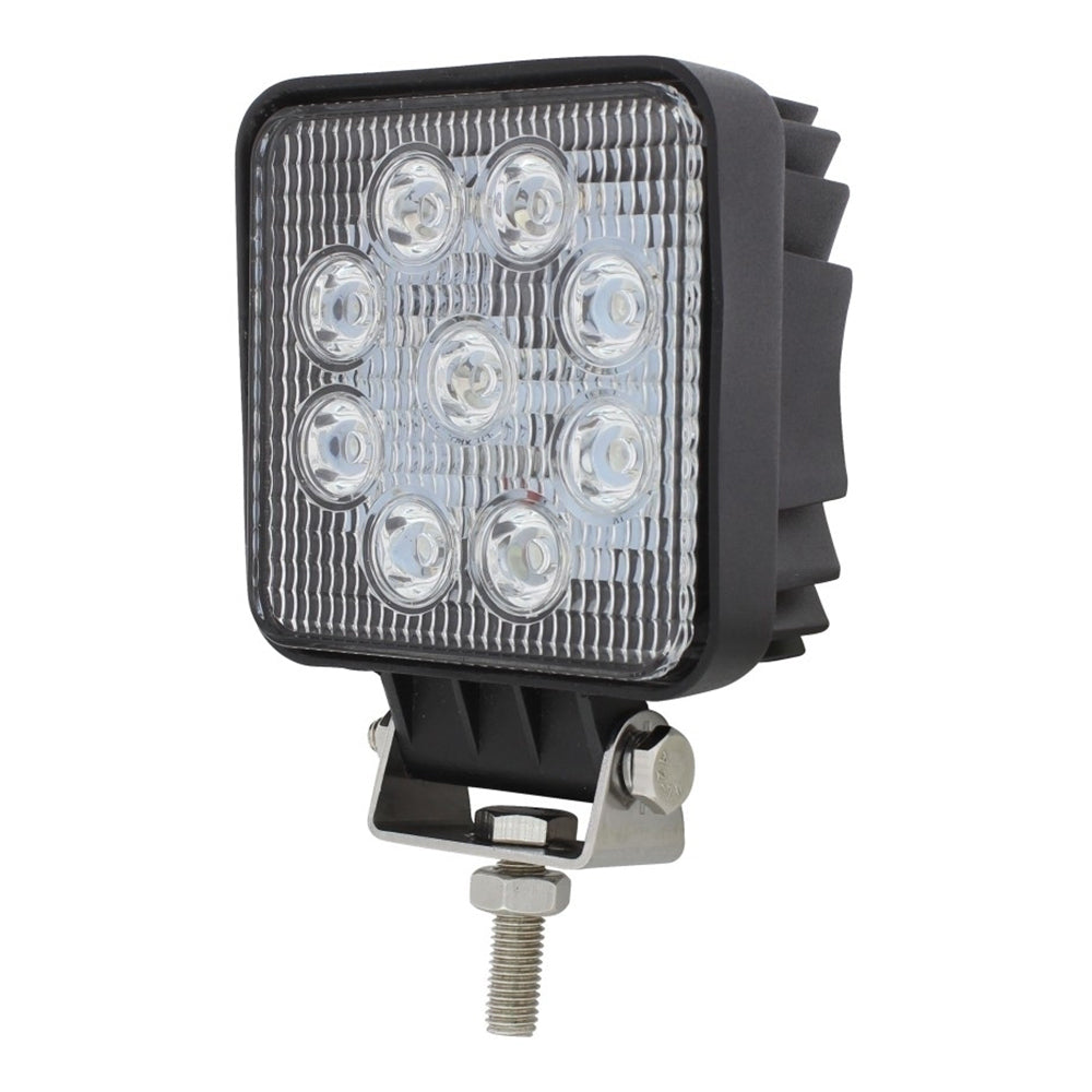 4" 9 LED Square Flood Work Light