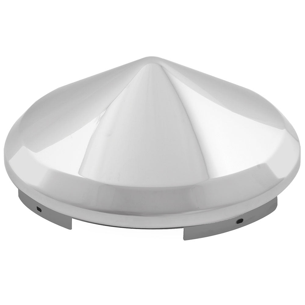 Universal Chrome Front Cone Hubcap 7/16" Lip