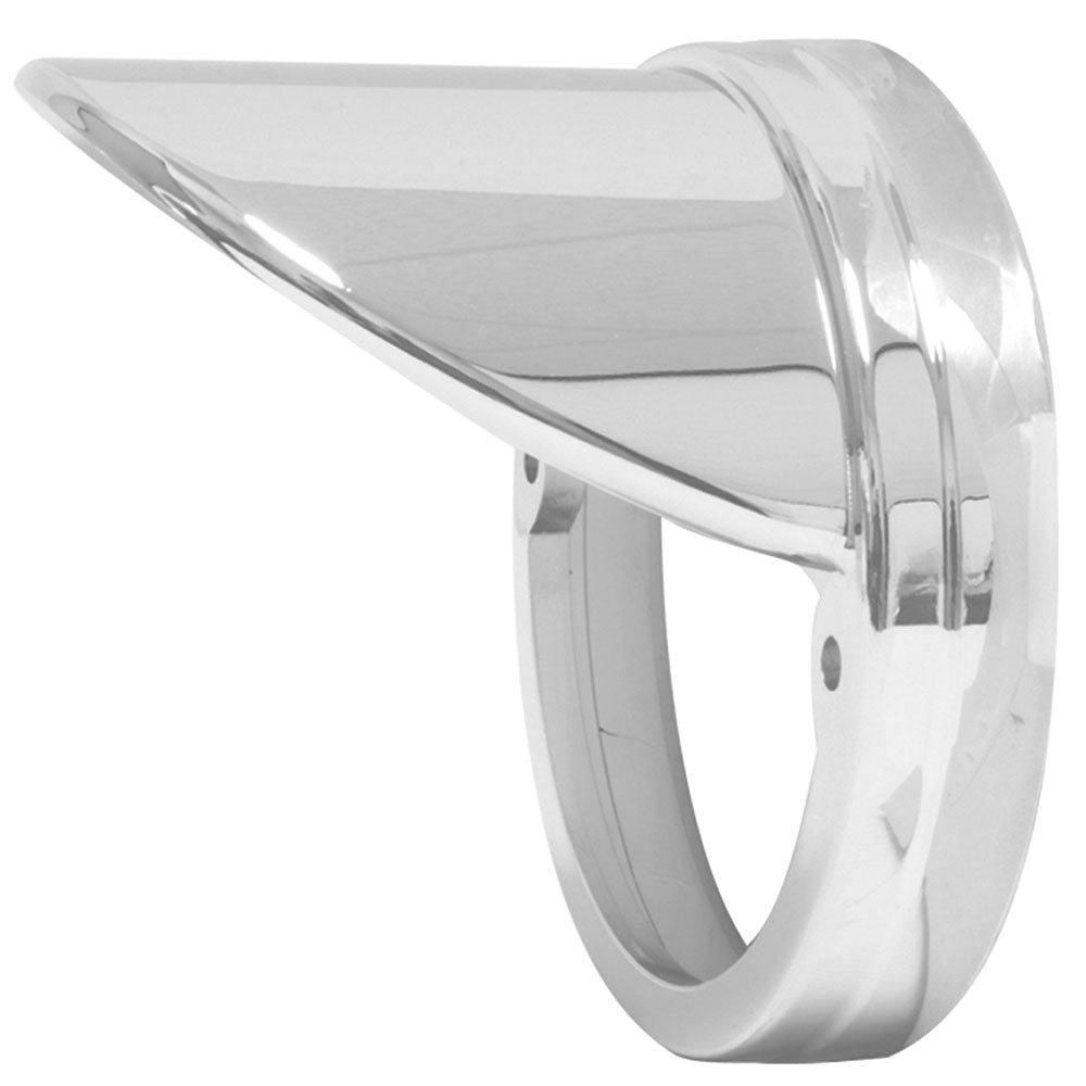 Chrome Plastic Bezel with Visor for Grakon 1000 Style Cab Light