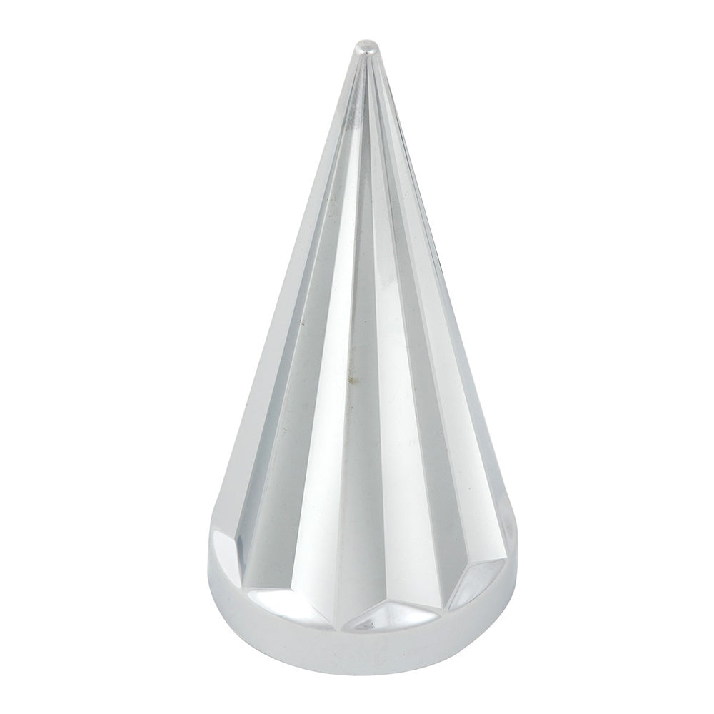 33mm Chrome Plastic Axis Nut Cover - Thread On