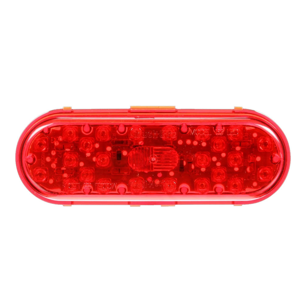 60 Series Red Oval Stop/Turn/Tail LED Light