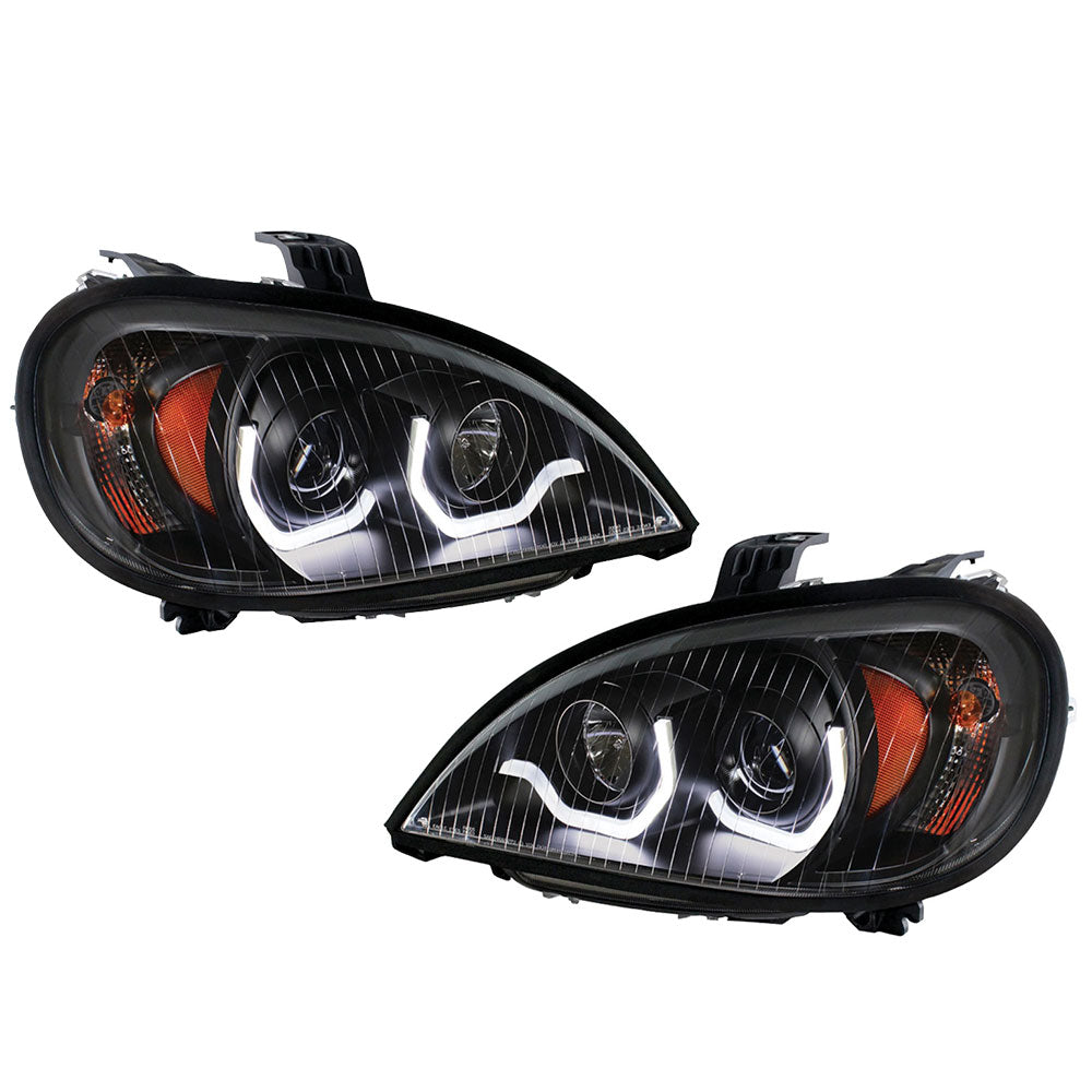 Freightliner Columbia Blackout Projection Headlight with LED