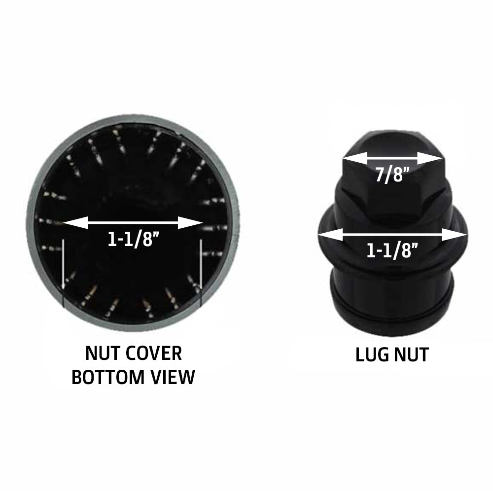 Spike Nut Cover for Chevy and GMC Pickup Trucks