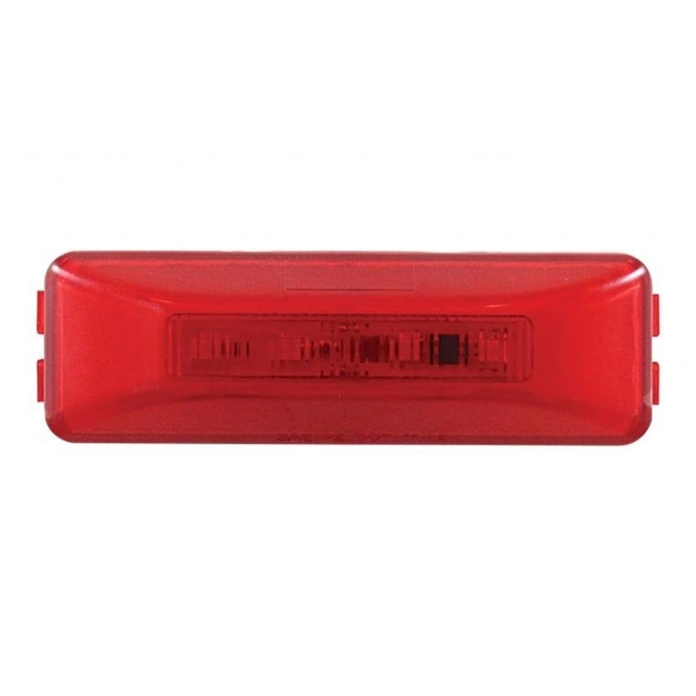 Red 10 LED Rectangular Clearance/Marker Glow Light