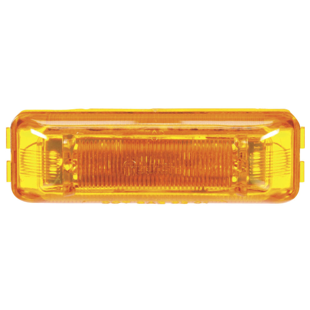 4" Amber 6 LED Rectangular Marker Light