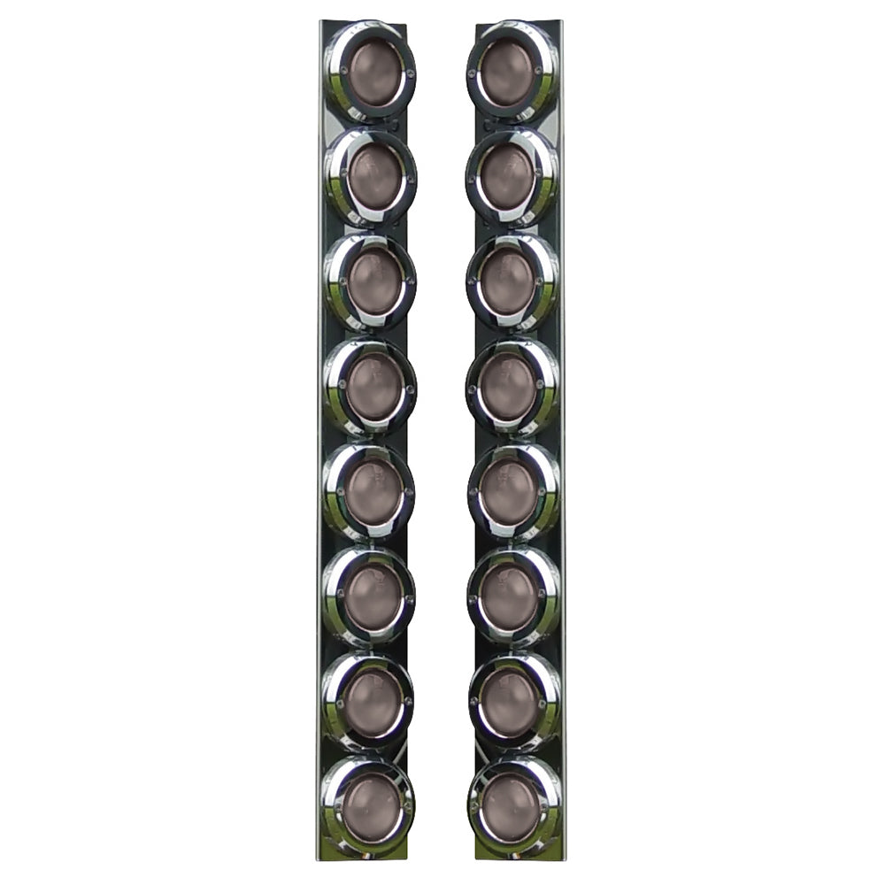 PB Rear Air Cleaner Light Bars w/16 Red/Clear Lights