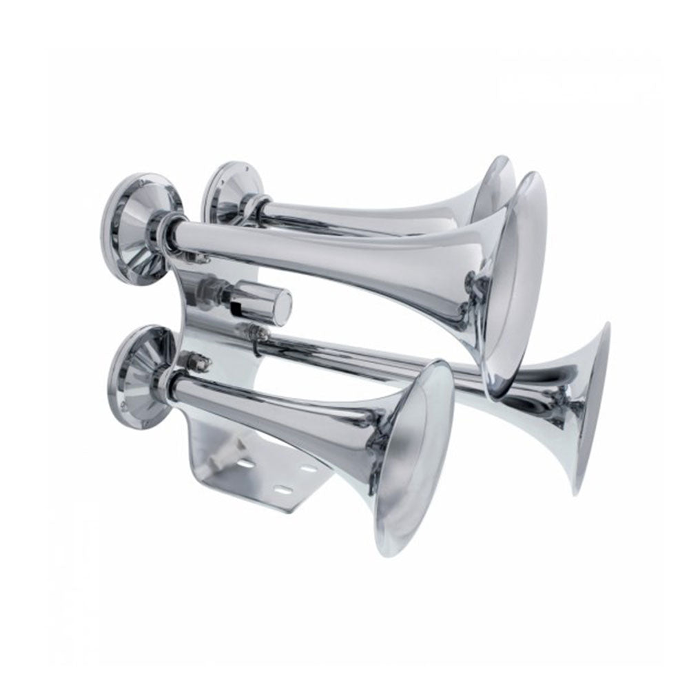 Competition Series Chrome 4 Trumpet Train Horn